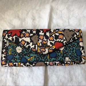 Coach Yankee Floral envelope wallet
